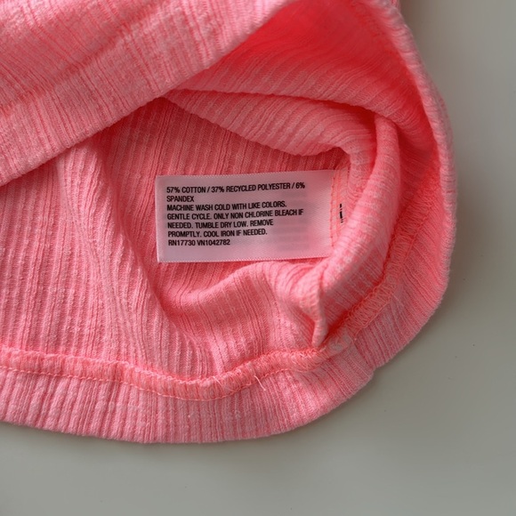 Universal Thread Ribbed Pink Tank Top -  Size XS - Picture 6 of 6